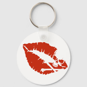 giftige lippen sleutelhanger