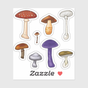 Giftige Paddenstoelen Sticker