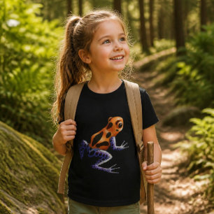 Giftige Pijlgrog Regenwoud Amfibie Grafisch T-shirt