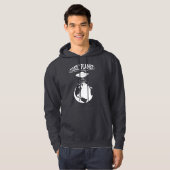 giftige planeet | Milieubescherming Hoodie (Voorkant volledig)