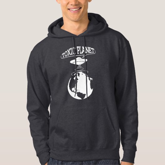 giftige planeet | Milieubescherming Hoodie (Voorkant)
