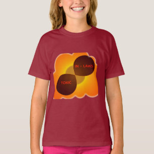 Giftige schoonfamilie t-shirt