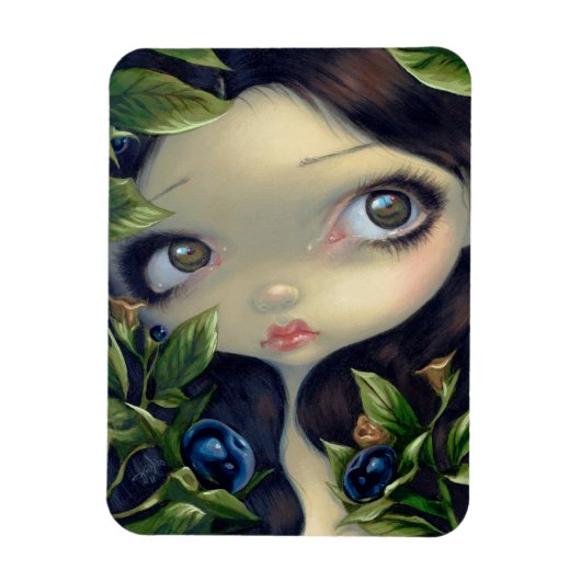 "Giftige schoonheden I: Belladonna" Flex magneet (Verticaal)