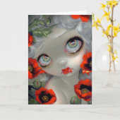 "Giftige Schoonheden III het Wenskaart Van de Kaart (Gele Bloem)