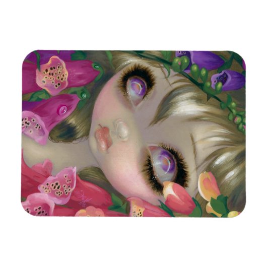 "Giftige schoonheden IX: Foxhandschoenen" Flex Mag Magneet (Horizontaal)