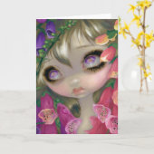 "Giftige Schoonheden IX:  Wenskaart van Kaart (Gele Bloem)