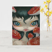 "Giftige Schoonheden VI: Wenskaart van de Kaart (Gele Bloem)