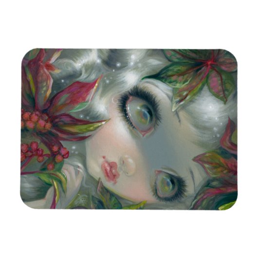 "Giftige schoonheden VIII: Castor Bean" Flex Magne Magneet (Horizontaal)