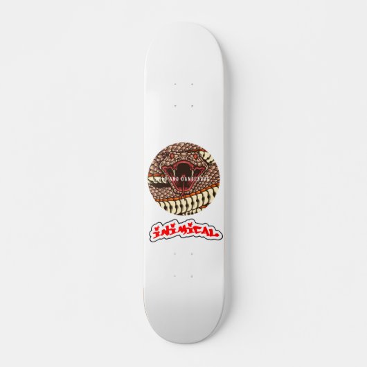giftige slang persoonlijk skateboard (Voorkant)