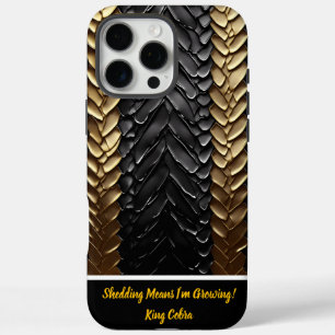 giftige slangenhuid iPhone 16 pro max hoesje