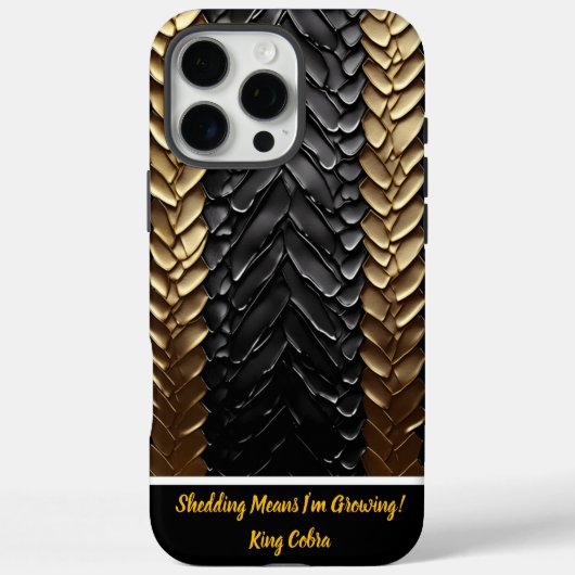 giftige slangenhuid Case-Mate iPhone case (Achterkant)