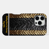 Giftige Slangenhuid iPhone Hoesje (Achterkant horizontaal)