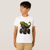 Giftige Viper Monstertruck T-shirt (Voorkant volledig)