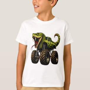 Giftige Viper Monstertruck T-shirt