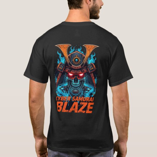 Giftige Vlammenmaaier T-shirt (Achterkant)