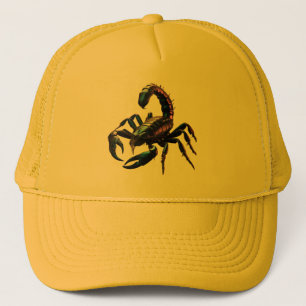 Giftige Zwarte Schorpioen Trucker Pet
