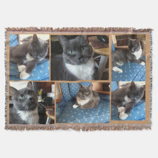 Gifts4Rescue geweven wervels Deken (Voorkant)