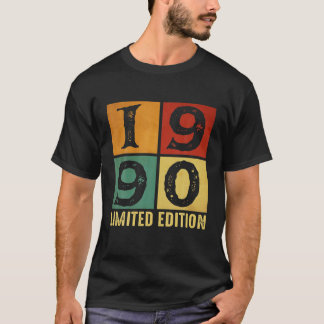 Gifts 1990 Limited Edition Birthday T-shirt
