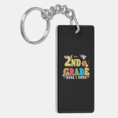 Gifts 2e leraar | 2e graad hier ik kom sleutelhanger (Voorkant Links)