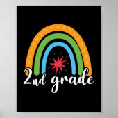 Gifts 2e leraar | 2e graadregenboog poster (Voorkant)