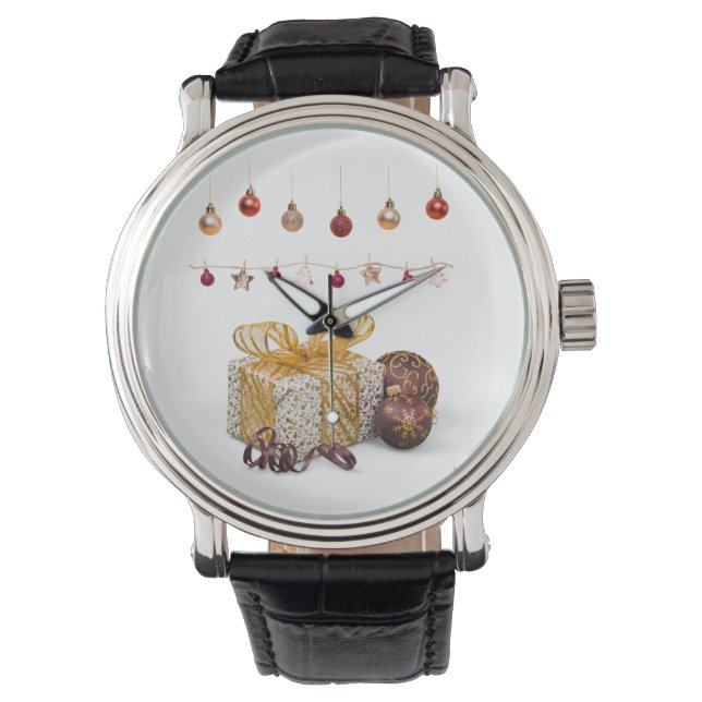 Gifts and Baubles Horloge (Voorkant)