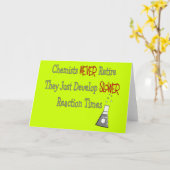 Gifts chemist in ruste kaart (Gele Bloem)