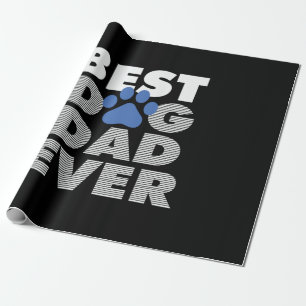 Gifts Dad Beste hond-pap ooit Cadeaupapier