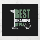 Gifts Dad | Beste opa op verar Bier Etiket (Enkel label)