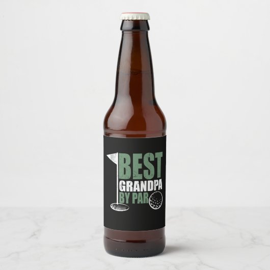Gifts Dad | Beste opa op verar Bier Etiket (Voorkant)