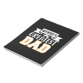 Gifts Dad | De grootste vader ter wereld Notitieblok (Linkerzijde)