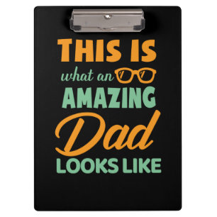 Gifts Dad Dit is een verbazingwekkende vader Klembord