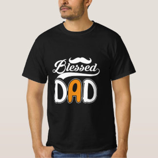 Gifts Dad | Gezegende vader T-shirt