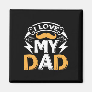 Gifts Dad Ik hou van mijn vader Magneet