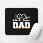 Gifts Dad | Ik hou van mijn vader Muismat (Met muis)