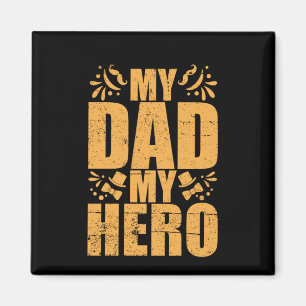 Gifts Dad Mijn vader Mijn Hero Magneet