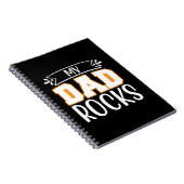 Gifts Dad | Mijn vader Rocks Notitieboek (Rechterzijde)