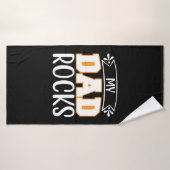 Gifts Dad | My Dad Rocks Badhanddoek (Badhanddoek)