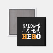 Gifts Dad | Papa is mijn Hero Magneet (Voorkant / Achterkant)