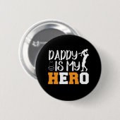 Gifts Dad | Papa is mijn Hero Ronde Button 5,7 Cm (Voorkant /achterkant)