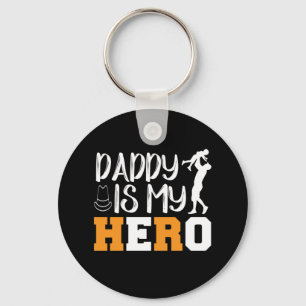 Gifts Dad   Papa is mijn Hero Sleutelhanger