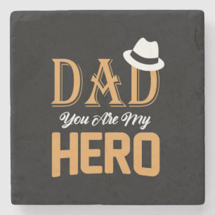Gifts Dad Papa Je bent mijn helo Stenen Onderzetter