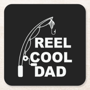 Gifts Dad   Reel Cool Dad Kartonnen Onderzetters