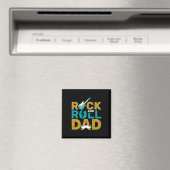 Gifts Dad | Rock- en Rollpap Magneet (Insitu (Vaatwasser))