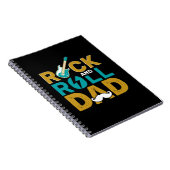 Gifts Dad | Rock- en Rollpap Notitieboek (Rechterzijde)
