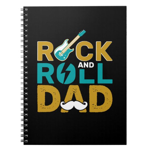 Gifts Dad | Rock- en Rollpap Notitieboek (Voorkant)