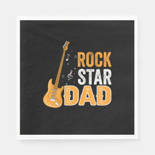 Gifts Dad Rock Star Dad Servet