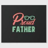 Gifts Dad | Vader Proud Cadeaupapier (Vlak)