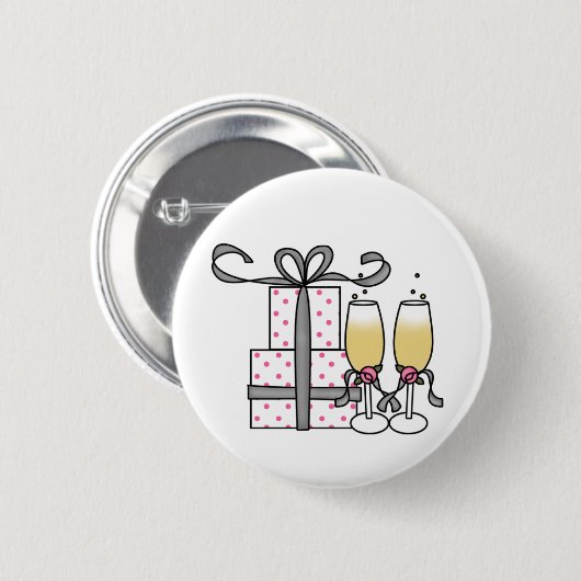 Gifts en Champagne Button (Voorkant /achterkant)