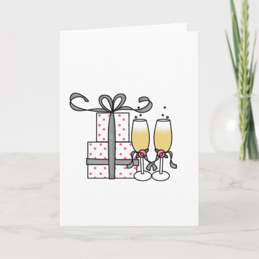 Gifts en Champagne Cards Kaart (Voorkant)
