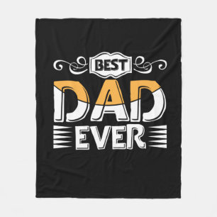Gifts Father   Beste vader ooit Fleece Deken